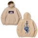 Giyu Tomioka sword large embroidery oversize hoodie 30.282.1 фото