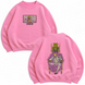 Doflamingo large embroidery oversize sweatshirt 30.723.1 фото