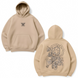 Luffy 5 gear large embroidery oversize hoodie 31.377 фото
