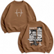 Choso large embroidery oversize sweatshirt 31.282 фото