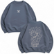 Luffy large embroidery v3 oversize sweatshirt 30.679.1 фото