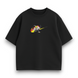 Swoosh Minato v2 oversize t-shirt, Black, XS