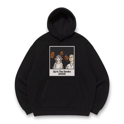 Frieren up in the smoke oversize hoodie 30.847.1 фото