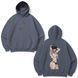 Maki Zen'in large embroidery oversize hoodie 30.72.1 фото