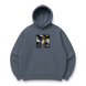 Kisuke Urahara boxed oversize hoodie, Gray, S (warm)