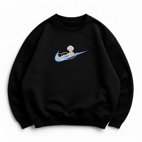 Swoosh Killua v3 oversize sweatshirt, Black, S (warm)