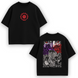 Itachi and Sasuke large embroidery oversize t-shirt 31.495 фото
