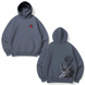Killua large embroidery oversize hoodie 31.320 фото