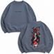 Itachi large embroidery oversize sweatshirt 30.535.1 фото