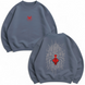 Spider-Man large embroidery oversize sweatshirt 31.456 фото