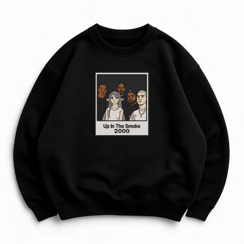Frieren up in the smoke oversize sweatshirt 30.848.1 фото