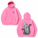 Haimia Senpai large embroidery oversize hoodie 31.727 фото