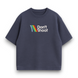 Dont shoot oversize t-shirt, Dark gray, XS