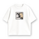 Gin Ichimaru boxed oversize t-shirt, White, XS