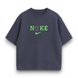 nk black Furia oversize t-shirt, Dark gray, XS