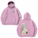 Frieren large embroidery oversize hoodie 31.736 фото