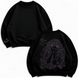 Kaoruko Waguri large embroidery OUTLINE oversize sweatshirt 31.755 фото