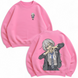 Haimia Senpai large embroidery oversize sweatshirt 31.728 фото