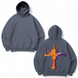 Portgas D Ace large embroidery v2 oversize hoodie 31.724 фото