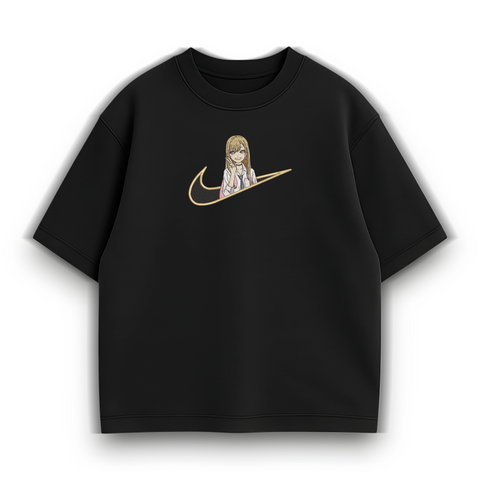 swoosh Marin Kitagawa oversize t-shirt, Black, XS