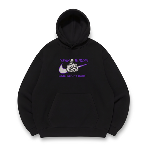swoosh Ronnie Coleman oversize hoodie, Black, S (warm)