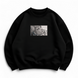 Jean Kirstein boxed oversize sweatshirt, Black, S (warm)