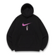 swoosh Spider-Gwen v2 oversize hoodie, Black, S (warm)