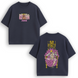 Doflamingo large embroidery oversize t-shirt 31.162 фото