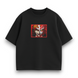Ichigo Kurosaki boxed v2 oversize t-shirt, Black, XS