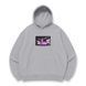 Berserk rectange text violet oversize hoodie 30.6.1 фото