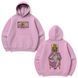 Doflamingo large embroidery oversize hoodie 30.201.1 фото