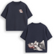 Shuna Tensuro large embroidery oversize t-shirt 31.741 фото