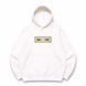 Tsunade eyes boxed Oversize hoodie, White, S (warm)