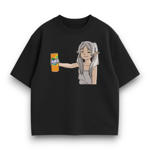 Frieren with lemonade oversize t-shirt 30.892 фото