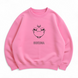 Sukuna face text oversize sweatshirt 30.518.1 фото