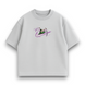 Swoosh Roronoa Zoro v7 oversize t-shirt, light gray, XS