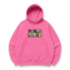 Jojo anime boxed Oversize hoodie, Pink, S (warm)