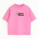 Dont shoot oversize t-shirt, Pink, XS
