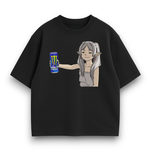 Frieren with energy drink hamilton oversize t-shirt 30.94 фото