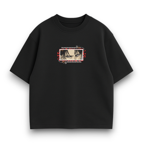 Levi Ackerman boxed oversize t-shirt 31.09 фото