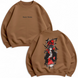 Itachi large embroidery oversize sweatshirt 30.535.1 фото