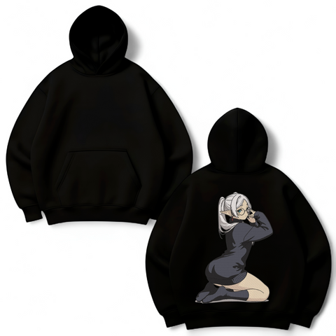 Frieren large embroidery v2 oversize hoodie 31.742 фото