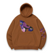 Killer Queen Jojo oversize hoodie, Brown, S (warm)