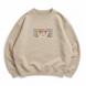 Marin Kitagawa boxed v2 oversize sweatshirt, Beige, S (warm)