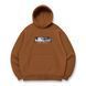 Levi Ackerman eyes boxed v2 oversize hoodie, Brown, S (warm)