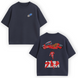 Akira large embroidery oversize t-shirt 31.37 фото