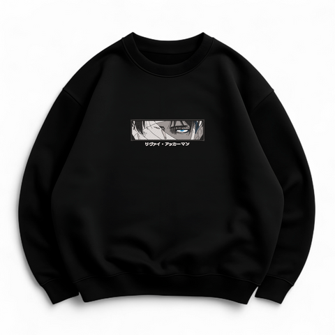 Levi Ackerman eyes boxed v2 oversize sweatshirt 30.649.1 фото