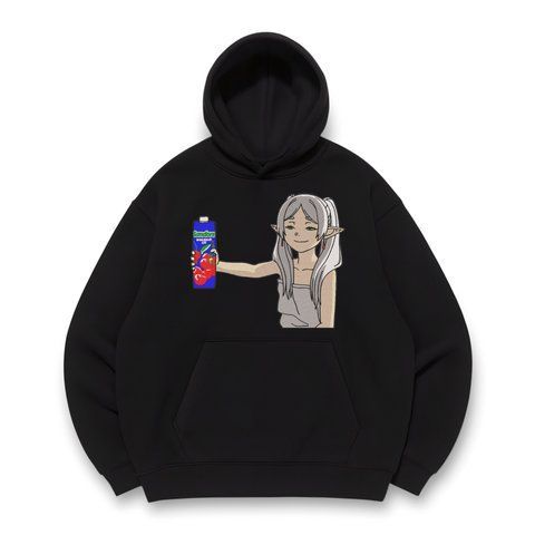 Frieren with juice oversize hoodie 30.339.1 фото