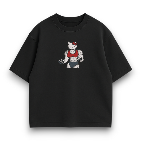 Kitty gym v2 oversize t-shirt 30.963 фото
