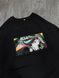 Jojo anime boxed v2 oversize sweatshirt, Black, S (warm)